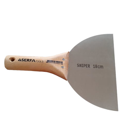 SERFA SNIPER AHŞAP MACUN ISPATULA 12 cm (YAY ÇELİĞİ) 015
